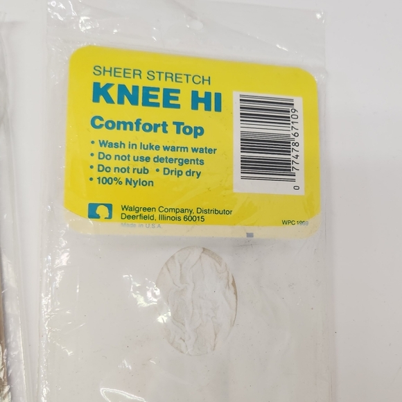 Vintage Panty Hose New 1970s Sheer Luxury Stockings Pantyhose Hosiery Ny… - Picture 8 of 8